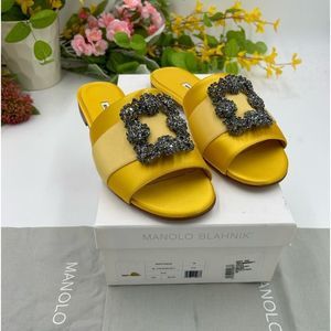 Women’s Manolo Blahnik Martamod embellished sandals, size 39 made in Italy